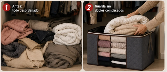 ClosetMax™ 3X1 — Elimina el caos de tu clóset